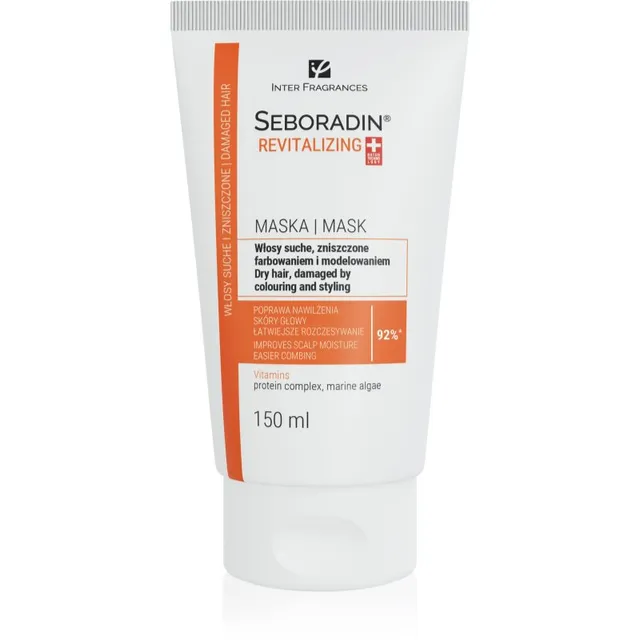 Seboradin Revitalizing Mask kuivadeleja kahjustatud juustele 150 ml