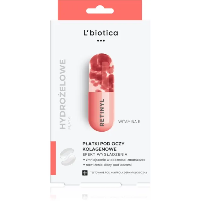 L’biotica Masks Kollageenmask silmadele vananemisvastase toimega 6 tk