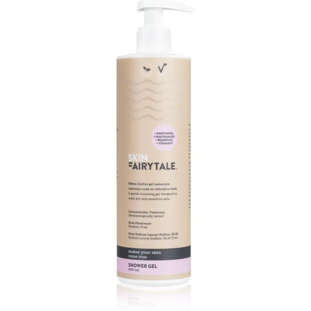 Skin Fairytale Shower Gel Siidine dušigeel kuivale ja ärritunud nahale 400 ml