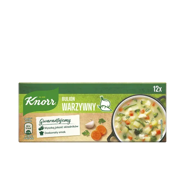 Köögiviljapuljong 12x10g, KNORR, 120g