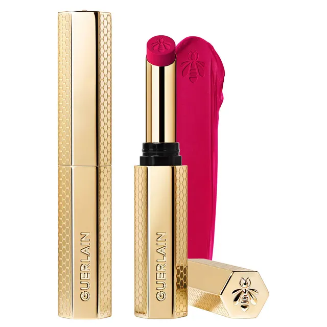 GUERLAIN KissKiss Honey-Infused Intense Lipstick No.391 Vibrant Rose 1.85g
