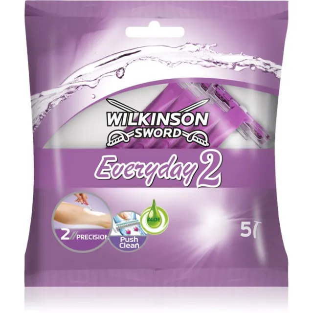 Wilkinson Sword Everyday 2 Ühekordsed raseerijad naistele 5 tk