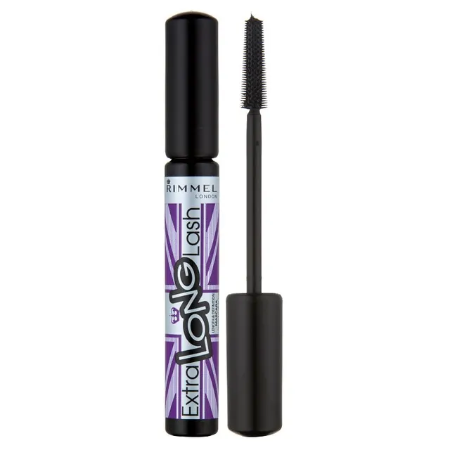 Rimmel Extra Long Lash Ripsmeid pikendav ja eraldav ripsmetušš varjund 003 Extreme Black 8 ml