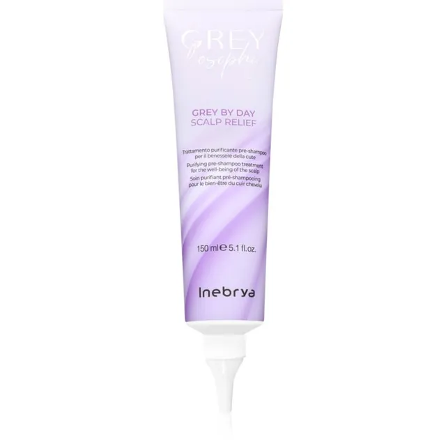 Inebrya Greylosophy Scalp Relief Pre-Shampoo Treatment Enne šampooni kasutatav toitev hooldus peanahale 150 ml