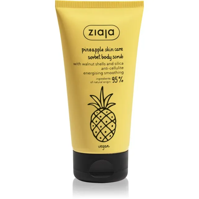 Ziaja Pineapple Õrn kehasorbett kooriva toimega 160 ml