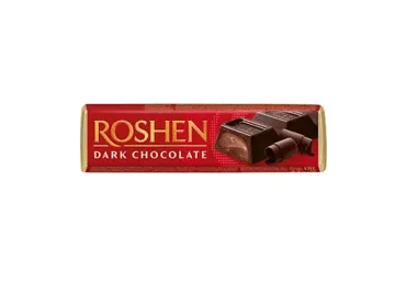 Tumeda šokolaadi batoon täid.ROSHEN 43g