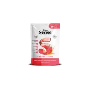 Dibaq Sense teraviljavaba kana ja tuunikala konserv steriliseeritud kassile 100g