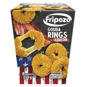 Fripozo Gouda juustu rõngad peekoni 250g