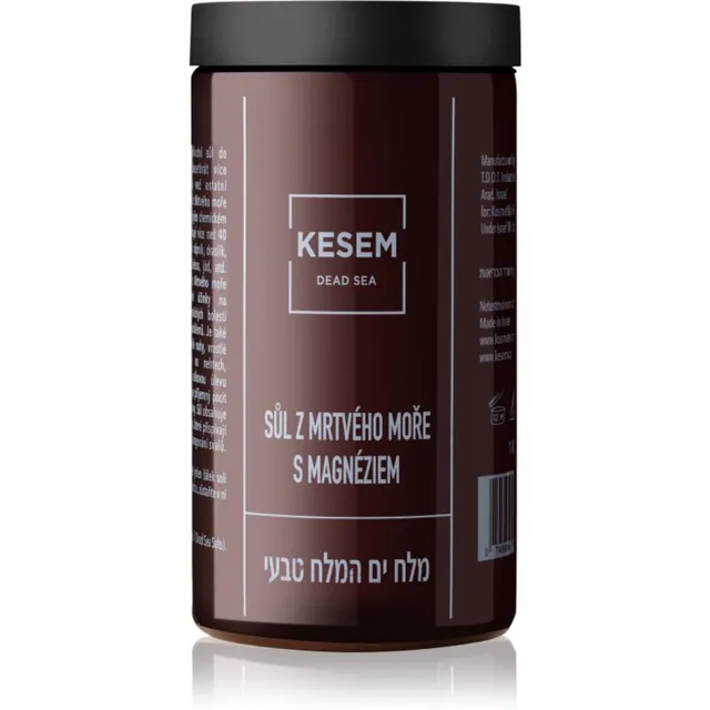 KESEM Dead Sea Salt with Magnesium Looduslik Surnumere vannisool magneesiumiga 1 kg