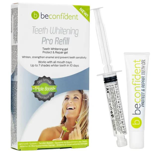 Beconfident® Teeth Whitening Pro X4 Refill hammaste valgendusgeel
