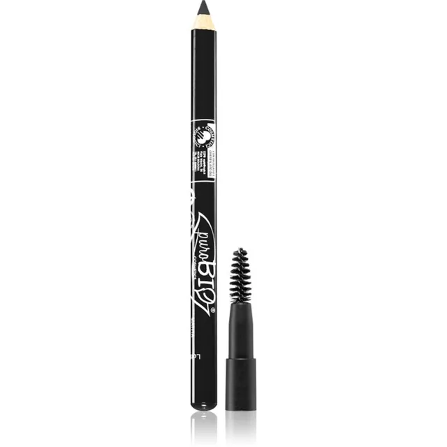 puroBIO Cosmetics Eye & Eyebrow Universaalpliiats silmadele ja kulmudele varjund 48 Coal 1.3 g