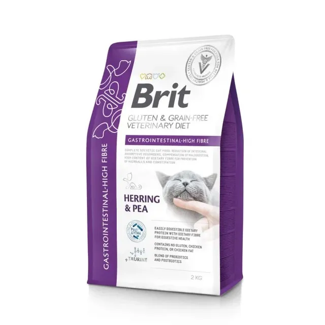 Brit VD GF Gastrointestinal High Fibre erisööt kassile, 5 kg