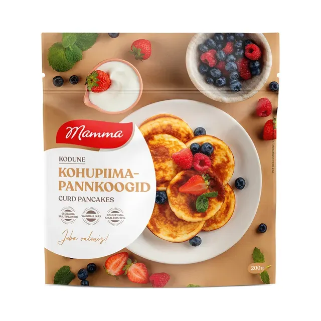 Kohupiimapannkoogid, MAMMA, 200 g