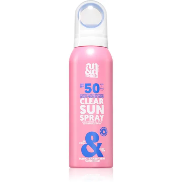 A.N.D. Beauty Clear Sun Spray Nähtamatu kaitsev pihusti SPF 50 100 ml