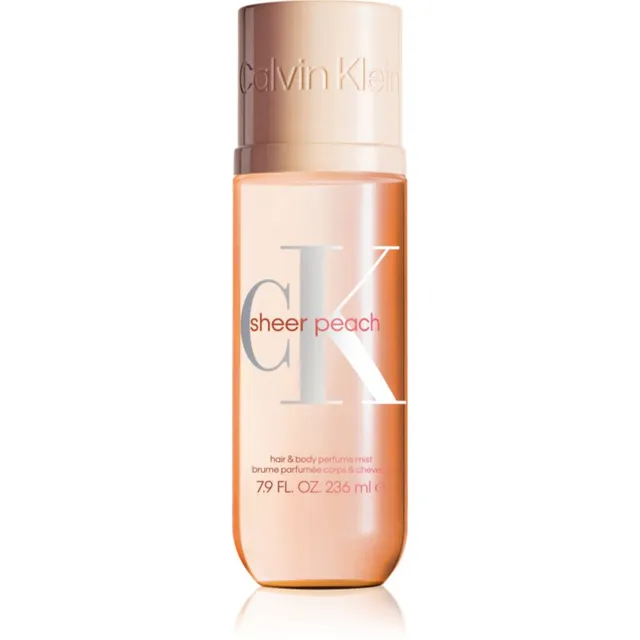 Calvin Klein CK Sheer Peach Keha ja juuste lõhnaudu unisex 236 ml