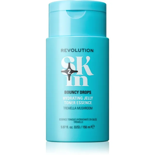 Revolution Skincare Happy Hydrate Tremella Mushroom Hydrating Toner Essence Niisutav näovesi geelja tekstuuriga 150 ml