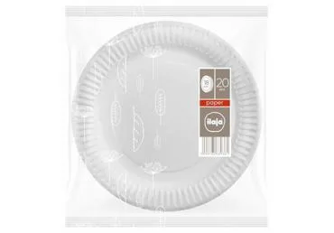 Ühekordne taldrik ILAJA 18cm 20tk