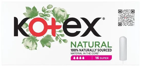 Kotex tampoon Natural Super 16tk