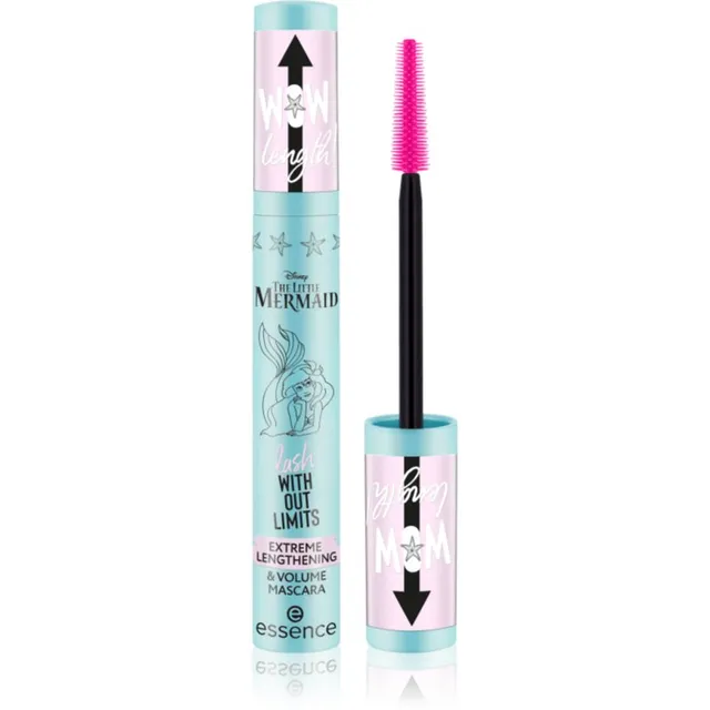 essence Disney The Little Mermaid Volüümi lisav ja tugevdav ripsmetušš varjund 01 I Sea You 13 ml