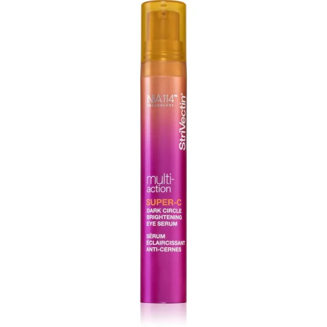 StriVectin Multi-Action Super-C Dark Circle Brightening Silmaseerum paistetuse ja kortsude vastu C-vitamiiniga 15 ml