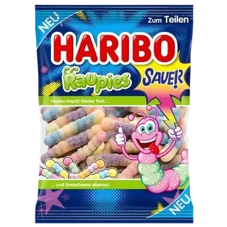 Röövikud, hapud kummikommid, HARIBO, 160 g