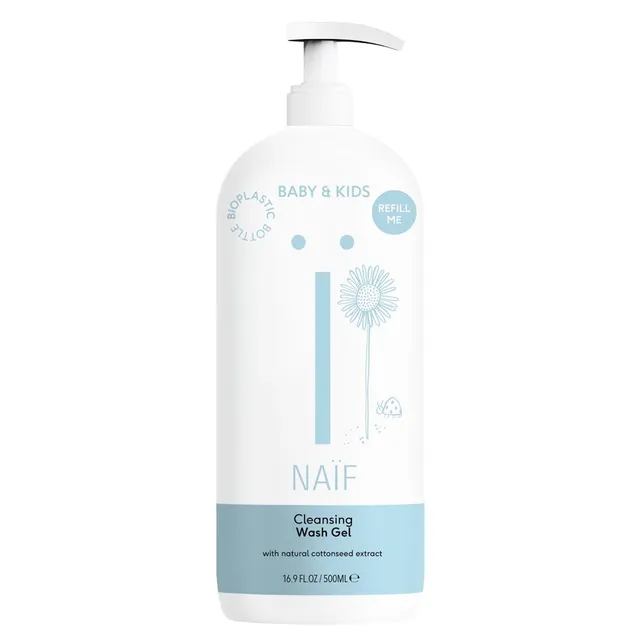 NAIF Baby & Kids Cleansing Wash Gel 500ml