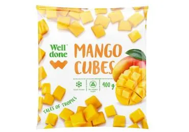 Külm.mangokuubikud WELL DONE 400g