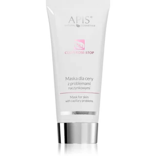 Apis Natural Cosmetics Couperose-Stop Õrn kreemjas näomask tundlikule, punetama kippuvale nahale 200 ml