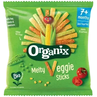 Maisipulgad herne-, tomatimaitselised, ORGANIX, 15 g