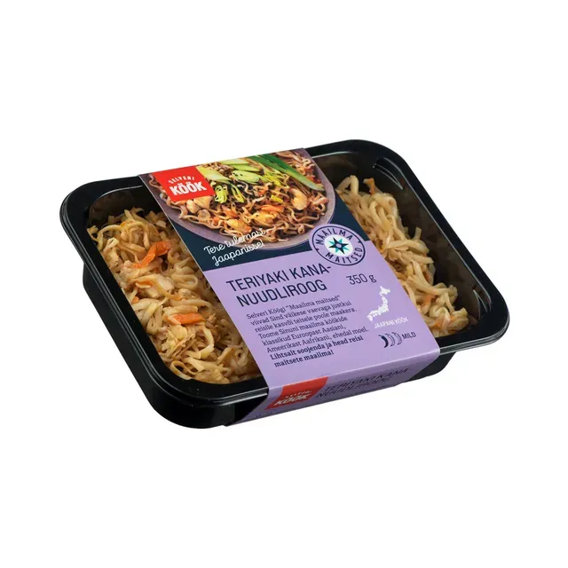 Teriyaki kana-nuudliroog, SELVERI KÖÖK, 350 g