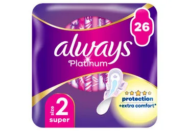 Hügieenisidemed ALWAYS Platinum S2 26tk