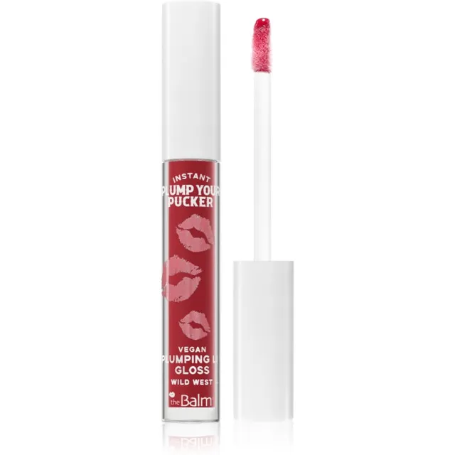 theBalm Plump Your Pucker Lip Gloss Täidlasemaks muutev huuleläige varjund Wild West 2.7 ml