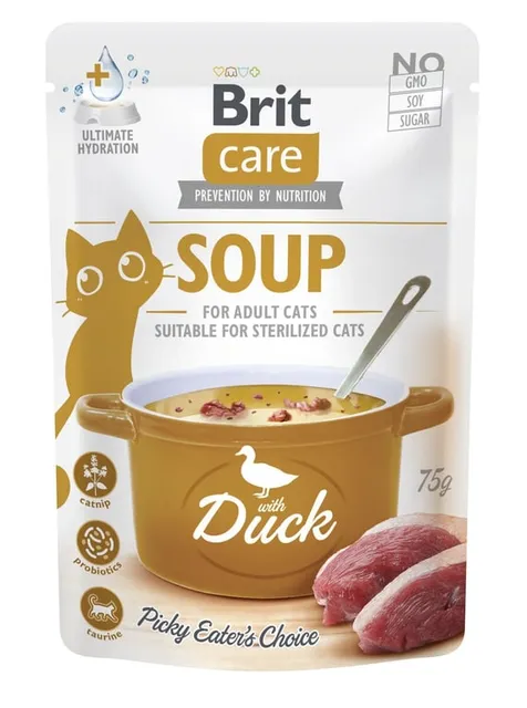 Brit Care supp kassile pardilihaga, 75 g
