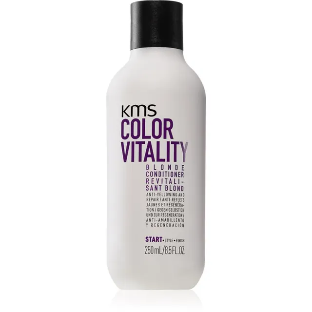 KMS Color Vitality Blonde Conditioner Palsam blondidele ja triibutatud juustele 250 ml