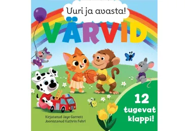 Raamat Uuri ja avasta. Värvid