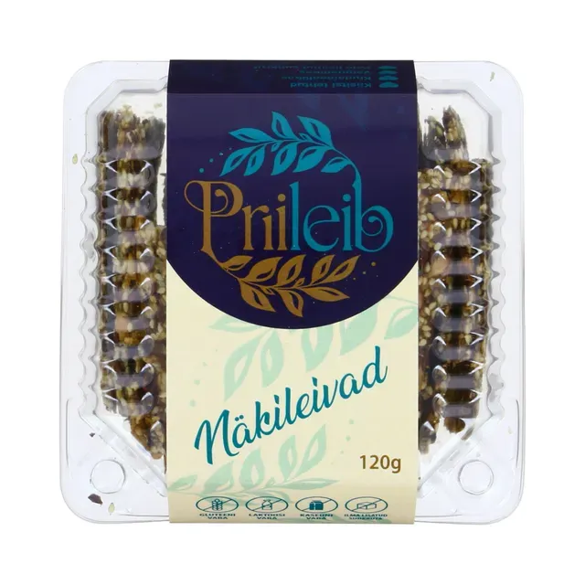 Näkileivad laktoosivaba, PRIILEIB, 120 g