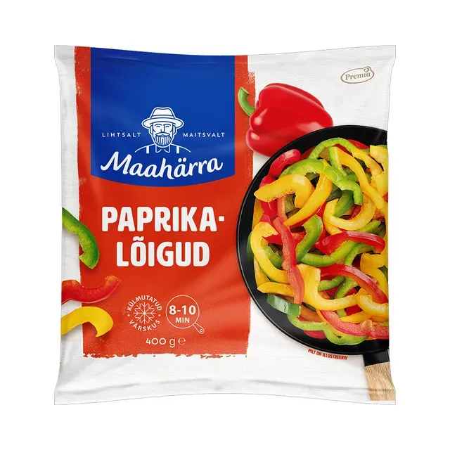 Paprikalõigud (kolm värvi), MAAHÄRRA, 400 g