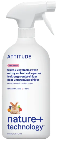 Puu- ja köögiviljade pesuvahend, lõhnatu