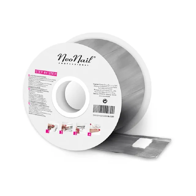 NEONAIL Remover Foil Wraps Geelküünelaki eemaldaja 100 tk