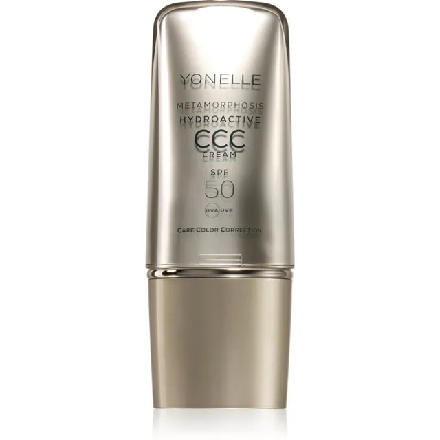 Yonelle Metamorphosis Toonitud niisutaja SPF 50 varjund Gold Tan 30 ml
