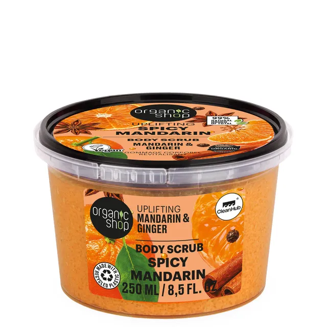 ORGANIC SHOP Mandarin & Ginger Body Scrub 250ml