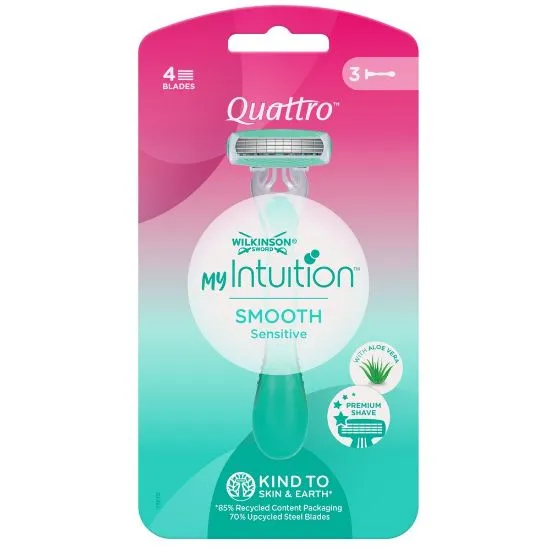Wilkinson raseerija Quattro Women Sensitive 3 tk/pk