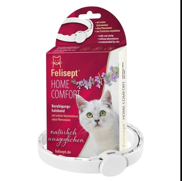 Felisept Home Comfort kassi rahustav kaelarihm, 35 cm