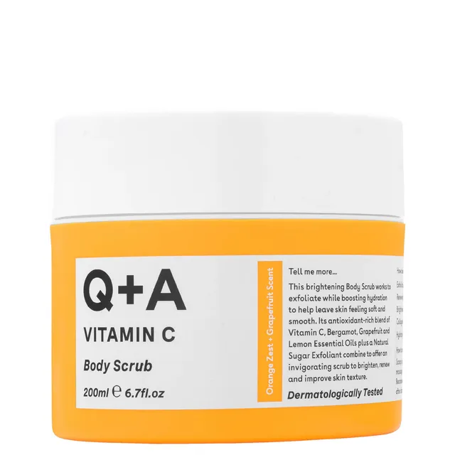 Q+A Vitamin C Body Scrub 200ml