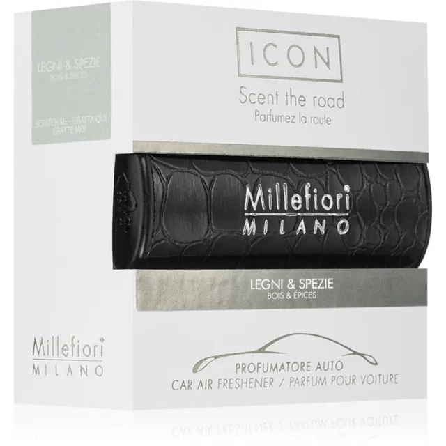 Millefiori Icon Wood & Spices autoõhu värskendaja 1 tk