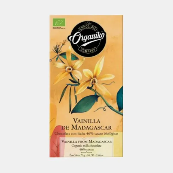Piimašokolaad Madagaskari vaniljega 70g