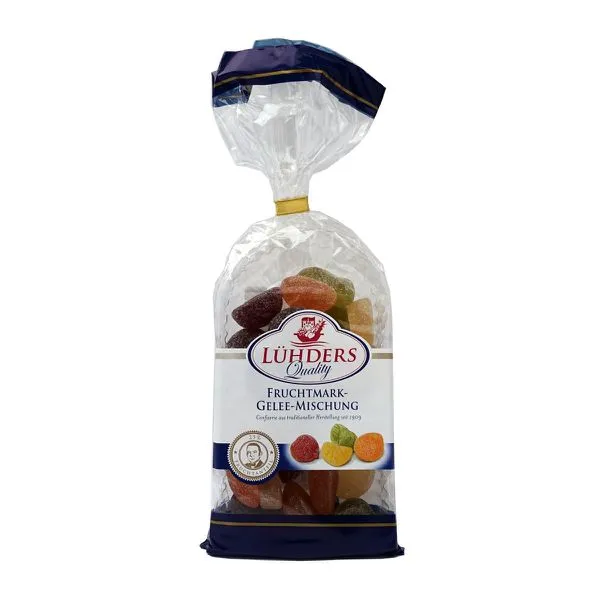 Puuviljaželee kommid, 4 värvi, 200 g