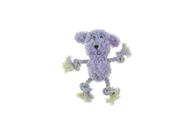 Aroma Dog koera mänguasi Calming Mini Rope, 16 x 14 x 5 cm, lilla