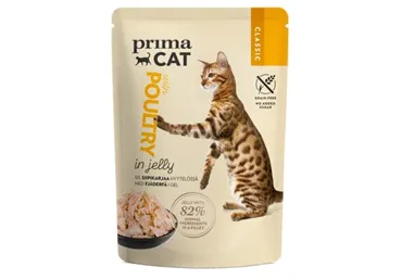 Kassieine linnuliha jelly PRIMA CAT 85g