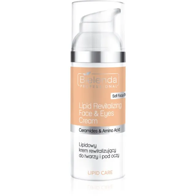 Bielenda Professional Lipid Care Revitalizing Face & Eyes Cream Elustav kreem näole ja silmaümbruse piirkonnale 50 ml
